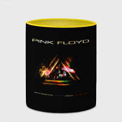 Кружка 3D Live at the Empire Pool - Pink Floyd, цвет: 3D-белый + желтый — фото 2