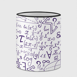 Кружка 3D МАТЕМАТИЧЕСКИЕ ФОРМУЛЫ НАУКА, цвет: 3D-черный кант — фото 2