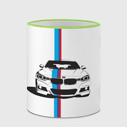 Кружка 3D BMW WILD BEAST, цвет: 3D-светло-зеленый кант — фото 2