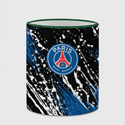 Кружка 3D PSG футбольный клуб, цвет: 3D-зеленый кант — фото 2