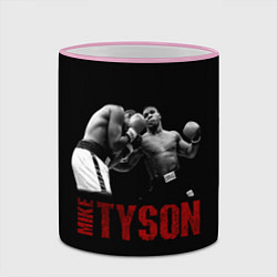 Кружка 3D Майк Тайсон Mike Tyson, цвет: 3D-розовый кант — фото 2