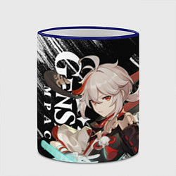 Кружка 3D КАДЗУХА АНЕМО KAZUHA, цвет: 3D-синий кант — фото 2