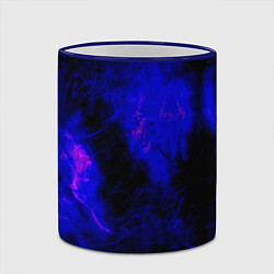 Кружка 3D Purple Tie-Dye, цвет: 3D-синий кант — фото 2
