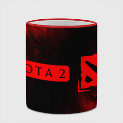Кружка 3D DOTA 2 Hyperbeast, цвет: 3D-красный кант — фото 2