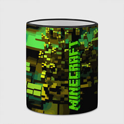 Кружка 3D Minecraft, pattern 2022, цвет: 3D-черный кант — фото 2