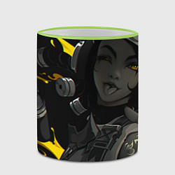 Кружка 3D Дуэлянт Рейз, цвет: 3D-светло-зеленый кант — фото 2