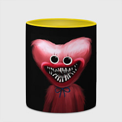 Кружка 3D Horror Kissy Missy, цвет: 3D-белый + желтый — фото 2