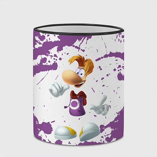 Кружка цветная РЭЙМАН RAYMAN LEGENDS / 3D-Черный кант – фото 2