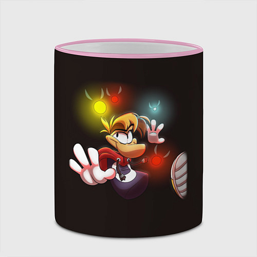 Кружка цветная RAYMAN LEGENDS РЕЙМАН / 3D-Розовый кант – фото 2