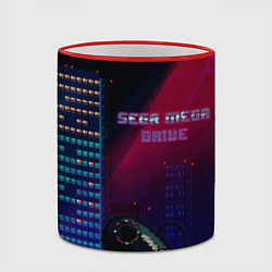 Кружка 3D SEGA MEGA DRIVE, цвет: 3D-красный кант — фото 2