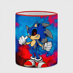 Кружка 3D СОНИК EXE SONIC, цвет: 3D-красный кант — фото 2