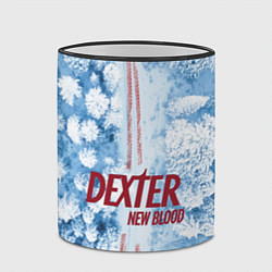 Кружка 3D Декстер: новый сезон - новая кровь, цвет: 3D-черный кант — фото 2