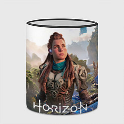 Кружка 3D Aloy Элой Horizon, цвет: 3D-черный кант — фото 2