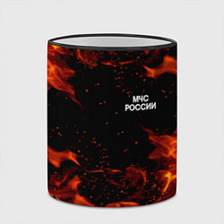 Кружка 3D МЧС РОССИИ ОГОНЬ, цвет: 3D-черный кант — фото 2