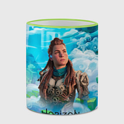 Кружка 3D Horizon дикий лес, цвет: 3D-светло-зеленый кант — фото 2