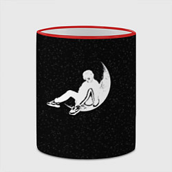 Кружка 3D Ищи Меня На Луне Фараон Pharaoh, цвет: 3D-красный кант — фото 2