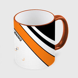 Кружка 3D AWP Азимов Azimov, цвет: 3D-оранжевый кант