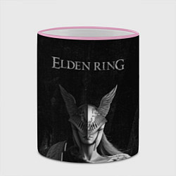 Кружка 3D ELDEN RING FEARLESS B&W, цвет: 3D-розовый кант — фото 2
