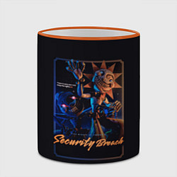 Кружка 3D Five Nights at Freddys: Security Breach Воспитател, цвет: 3D-оранжевый кант — фото 2