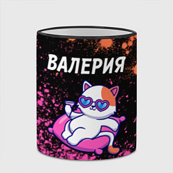 Кружка 3D Валерия КОШЕЧКА Арт, цвет: 3D-черный кант — фото 2
