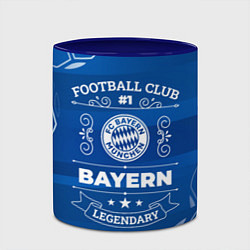 Кружка 3D Bayern, цвет: 3D-белый + синий — фото 2