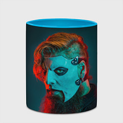 Кружка 3D James Root - Slipknot - We are Not Your Kind, цвет: 3D-белый + небесно-голубой — фото 2