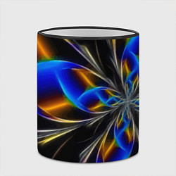 Кружка 3D Neon vanguard pattern Fashion 2023, цвет: 3D-черный кант — фото 2