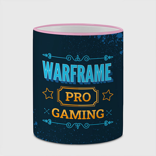 Кружка цветная Warframe Gaming PRO / 3D-Розовый кант – фото 2