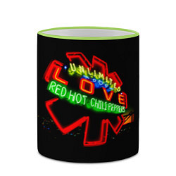 Кружка 3D Unlimited Love - Red Hot Chili Peppers, цвет: 3D-светло-зеленый кант — фото 2