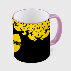 Кружка 3D Wu bats, цвет: 3D-розовый кант