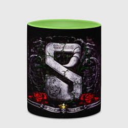 Кружка 3D Sting in the Tail - Scorpions, цвет: 3D-белый + светло-зеленый — фото 2