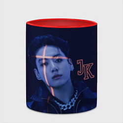 Кружка 3D JUNGKOOK PROOF BTS, цвет: 3D-белый + красный — фото 2