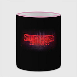 Кружка 3D С логотипом Stranger Things, цвет: 3D-розовый кант — фото 2