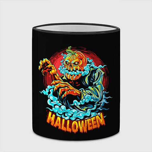 Кружка цветная HALLOWEEN HOLIDAY / 3D-Черный кант – фото 2