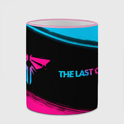 Кружка 3D The Last Of Us Neon Gradient FS, цвет: 3D-розовый кант — фото 2