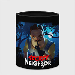 Кружка 3D Secret Neighbor, цвет: 3D-белый + черный — фото 2