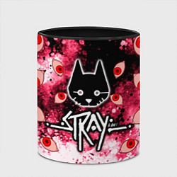 Кружка 3D STRAY HORROR, цвет: 3D-белый + черный — фото 2