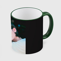 Кружка 3D Hyunjin Mixtape Oh, цвет: 3D-зеленый кант