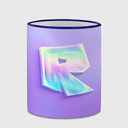 Кружка 3D Roblox gradient, цвет: 3D-синий кант — фото 2