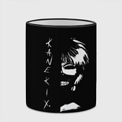 Кружка 3D Tokyo Ghoul Kaneki Ken - anime, цвет: 3D-черный кант — фото 2