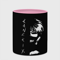 Кружка 3D Tokyo Ghoul Kaneki Ken - anime, цвет: 3D-белый + розовый — фото 2