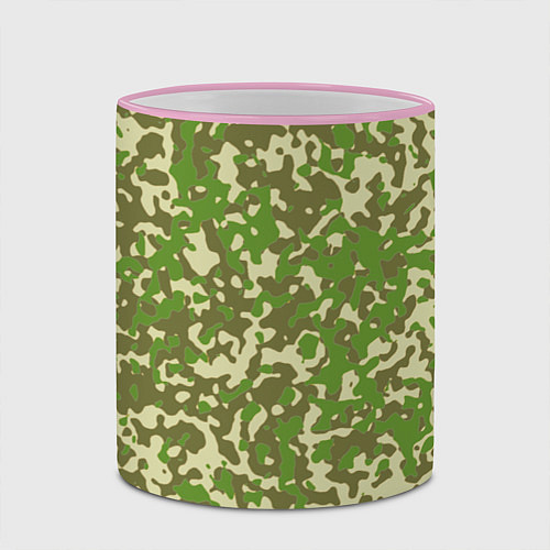 Кружка цветная Камуфляж ЕМР цифра / 3D-Розовый кант – фото 2