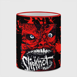 Кружка 3D Slipknot red blood, цвет: 3D-красный кант — фото 2