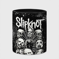 Кружка 3D Slipknot Black, цвет: 3D-белый + черный — фото 2