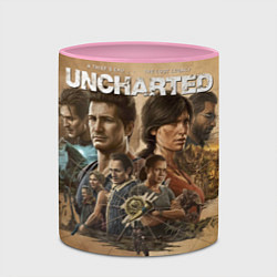 Кружка 3D Uncharted: Legacy of Thieves Collection, цвет: 3D-белый + розовый — фото 2