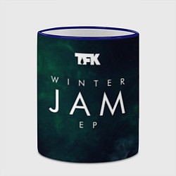 Кружка 3D Winter Jam EP - Thousand Foot Krutch, цвет: 3D-синий кант — фото 2