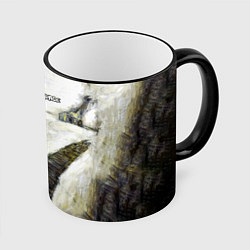 Кружка 3D Three Days Grace дебютный альбом, цвет: 3D-черный кант