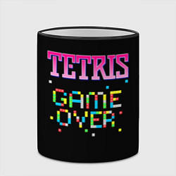 Кружка 3D Tetris - Game Over, цвет: 3D-черный кант — фото 2