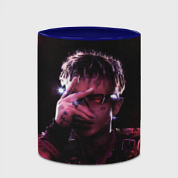 Кружка 3D Кибер Сайонара, цвет: 3D-белый + синий — фото 2