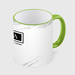 Кружка 3D Ева: ограниченная серия, цвет: 3D-светло-зеленый кант